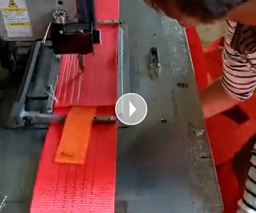 吊裝帶自動縫紉機(jī)縫紉扁平吊裝帶_吊裝帶視頻